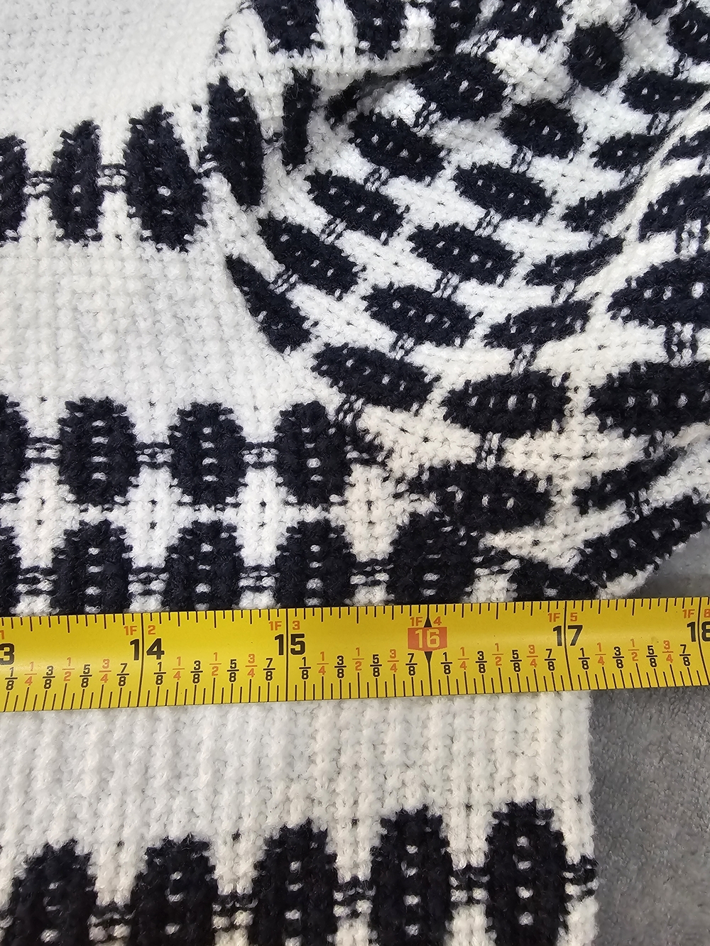 NIC+ZOE Pattern Waffle Stitch‎ Sweater Sz M - Picture 9 of 11